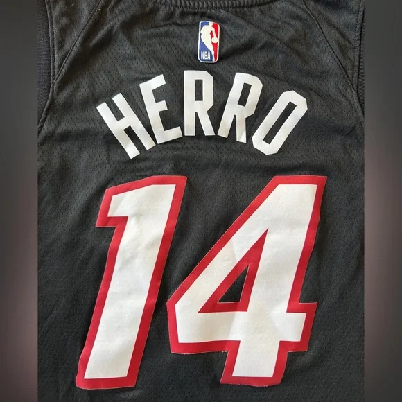 Miami Heat #14 Tyler Herro NBA Swingman Jersey Large - Picture 6 of 6